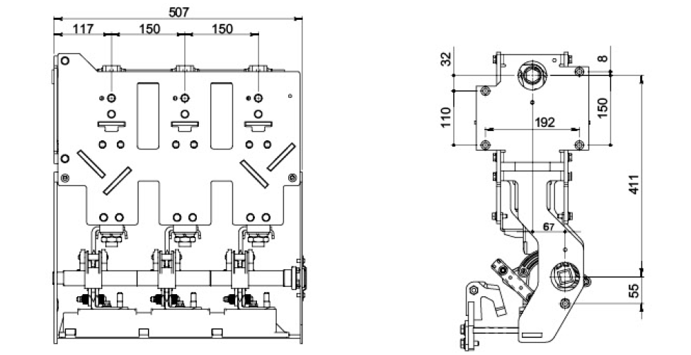 GIS Cabinet Circuit Breakers (WLV Series)插图6
