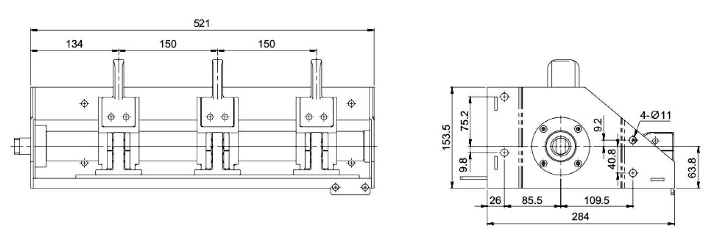 Breaker for pneumatic cabinet 12kV 1250A (ABB)插图4