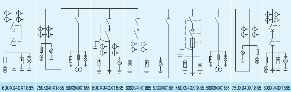 XGNX-12 Miniaturization RMU switchgear插图4