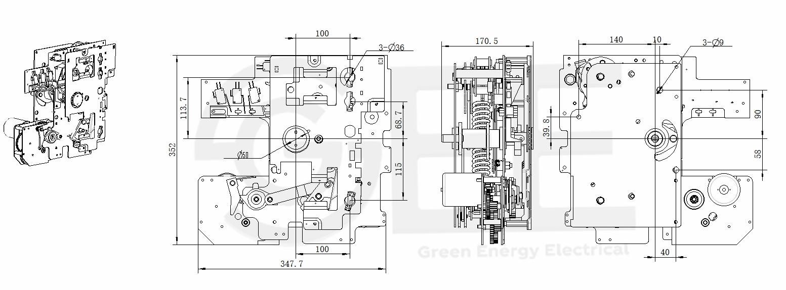 FLN(R)36 LBS operating mechainsm插图4