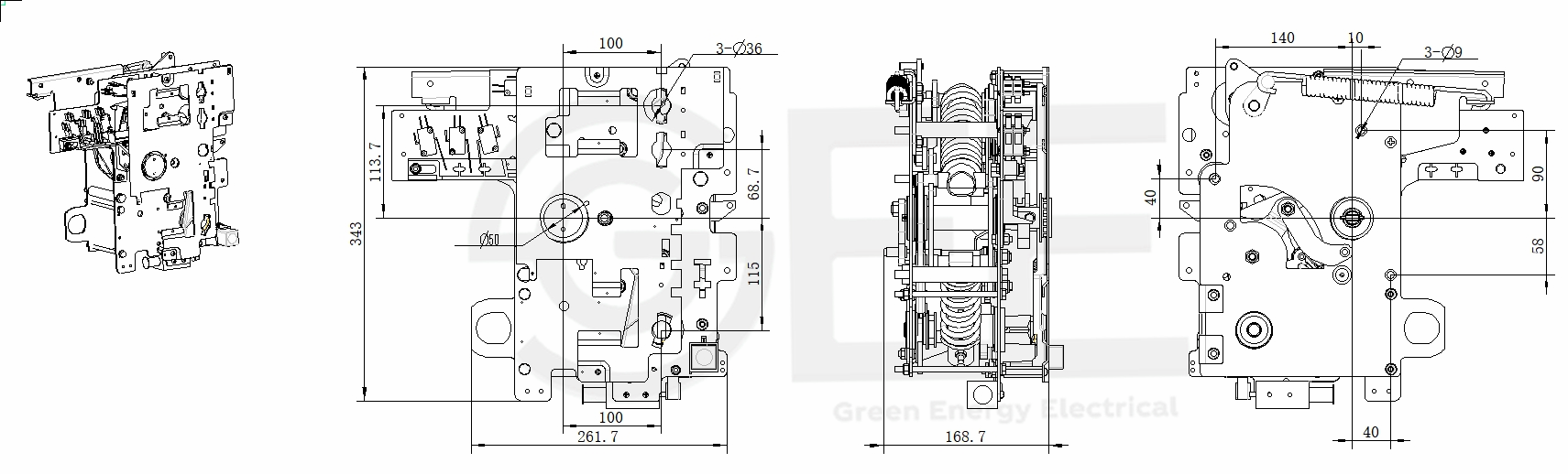 FLN(R)36 LBS operating mechainsm插图7